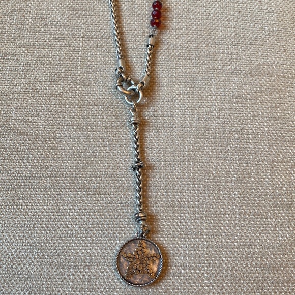 Lucky Brand Necklace- approximately 25 inches long - Picture 3 of 7